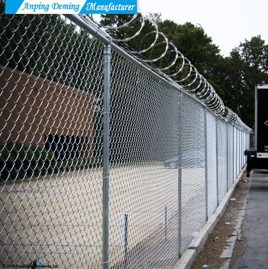 Good Quality Hot Dip Galvanized Chain Link Fence