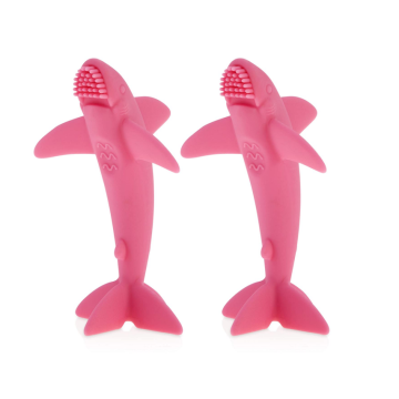 Custom 100% All Silicone Shark Massger de dentes