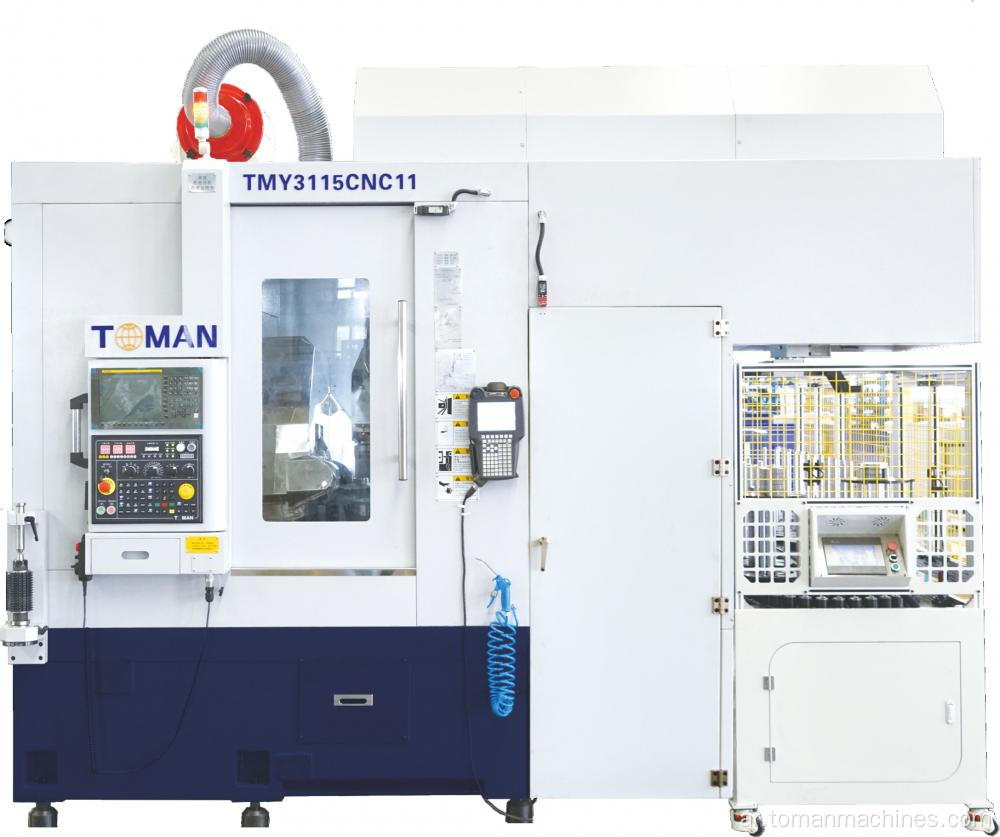 CNC Chamfer Rolling and Deburring Unit Process