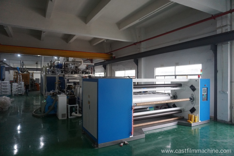 high quality PE film extrusion cast film machine