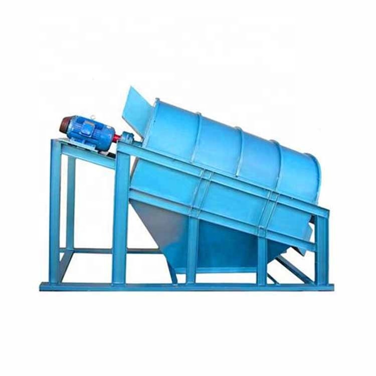 New Efficient Farm Composting Soil Separator Rotary Vibrating Soil Composting Sieve with Motor for Compost Rotary Sieve