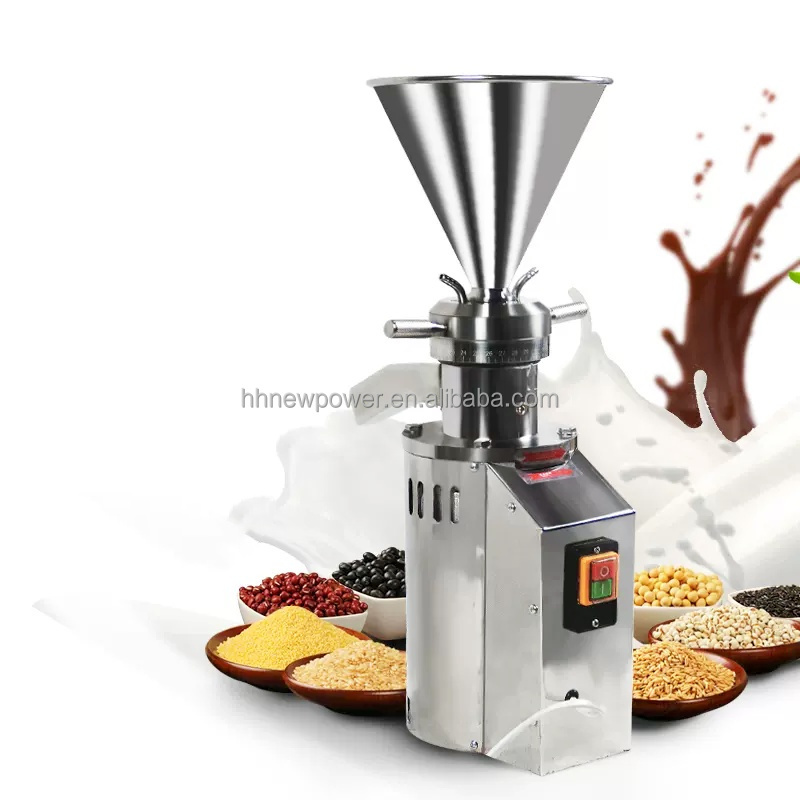 Chili Sauce and Nut Butter Grinding Machine: Colloid Mill Grinder for Sesame Paste and Nuts