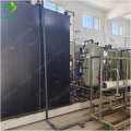 Treatment of urban waste leachate accumulation