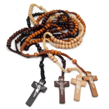 Brave Light SC Hot Handmade Prayer Resin Rosary Beaded Necklace