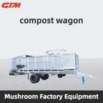 Innovative Compost Wagon Solution for Mushroom Growth