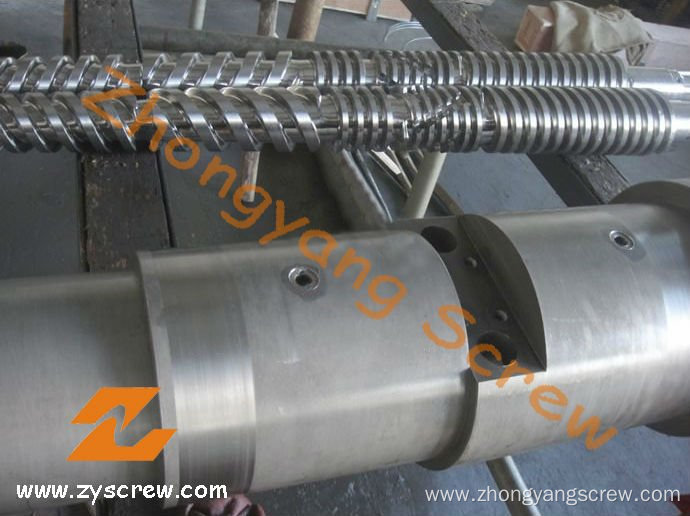 Cm55 Cm80 Bimetallic Double Conical Screw and Barrel