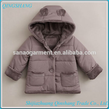 custom kids feather down coats for winter