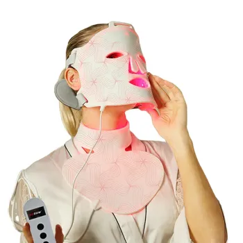 Custom Logo Blue 4 Color Face LED Facial Red Light Therapy Mask OEM ODM OBM