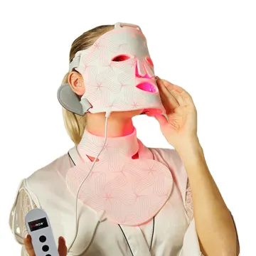 Custom Logo Blue 4 Color Face LED Facial Red Light Therapy Mask OEM ODM OBM