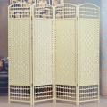 Folding Screen Wood Room Divider Customized handwoven paper folding screen room divider Factory