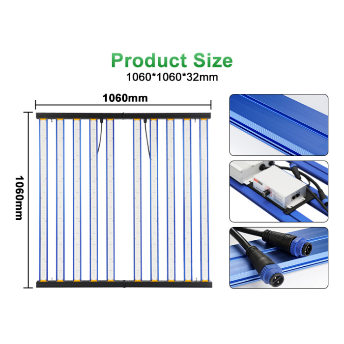 1000W dimmbare LED -Wachstumsleuchte