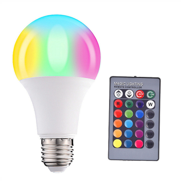 High Quality Remote Control RGB 5W LED Flood Light HomeKit E27 Smart Bulb