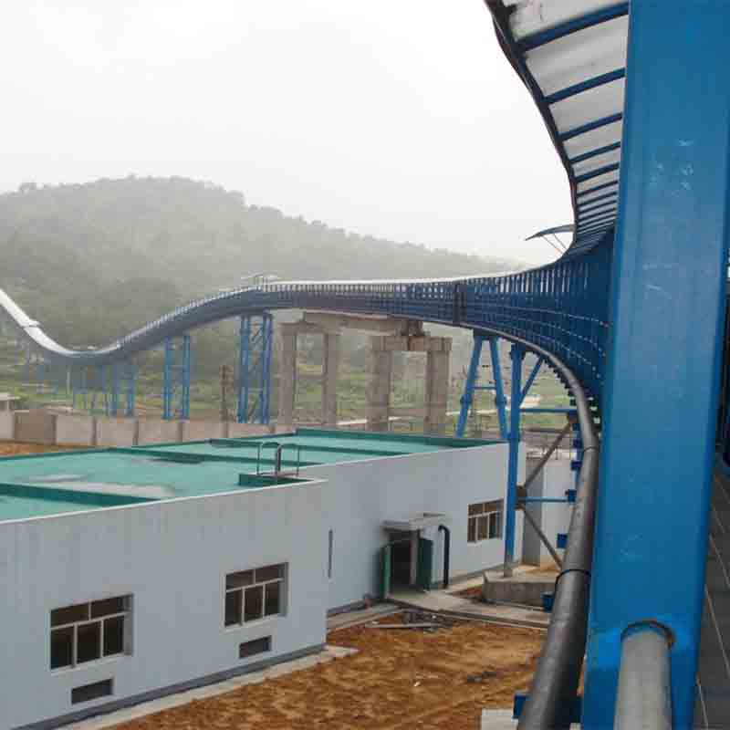 Ore Conveying Processing Pipe Belt Machine