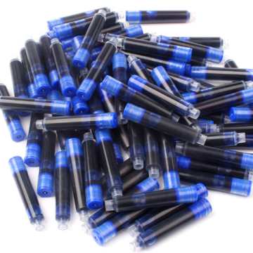 Wholesale Black and Blue Fountain Pen Ink Cartridges 2.6mm/3.4mm