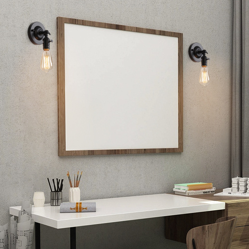 Lámpara de pared de metal de ángulo ajustable para el baño