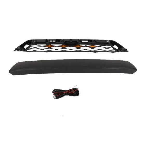Black Honeycomb Front Bumper Upper Grille for 4Runner 2016-2019 Toyota