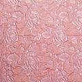 High Quality Orange Brocade Jacquard Fabric