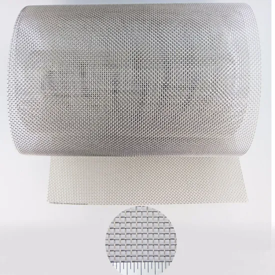 310S Mesh Screen, Molybdenum Wire Mesh, FeCrAl Netting Wire Mesh for Fireplace
