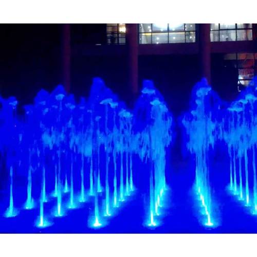 Dancing Water Feature Fountain Outdoor Large Square Music Dry Spray Supplier