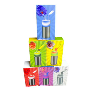 Printed logo cosmetics box