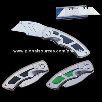Top High-quality Quick Changeable Blade Knives with Liner Lock, Made from Fine Blanking TechnologyNew
