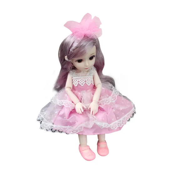 Hot Selling 10 Inch Dress-Up Dolls Set with Movable Limbs