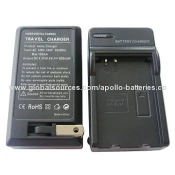Grade A Camera Battery Charger for Samsung, BP-80W, Hot Sell