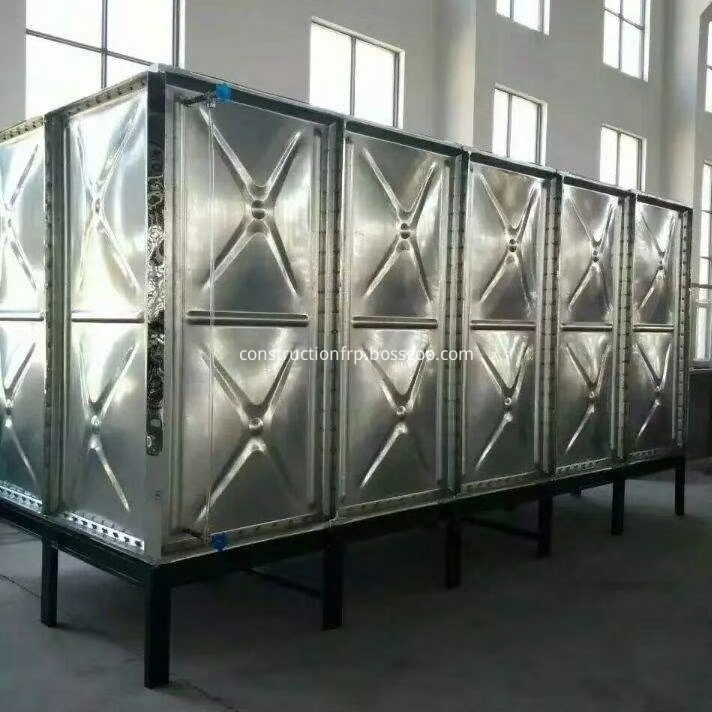 Hot Galvanized Pressed Steel Sectional Water Storage Tank, High Quality