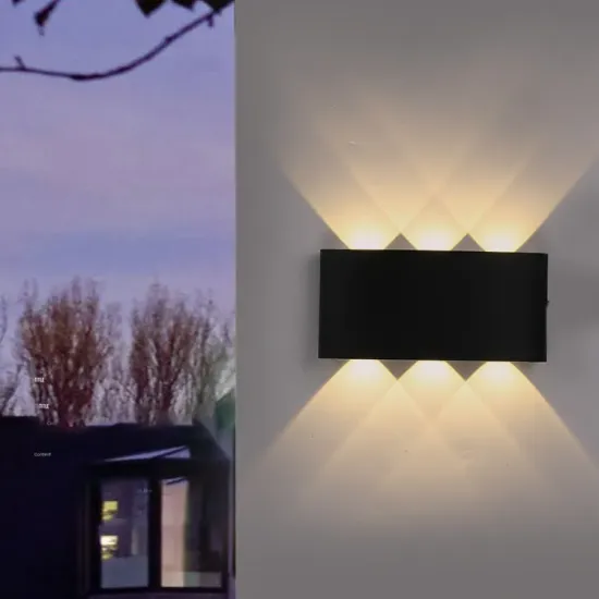 KAIFAN Indoor Aluminum Waterproof Wall Bracket LED Lamp