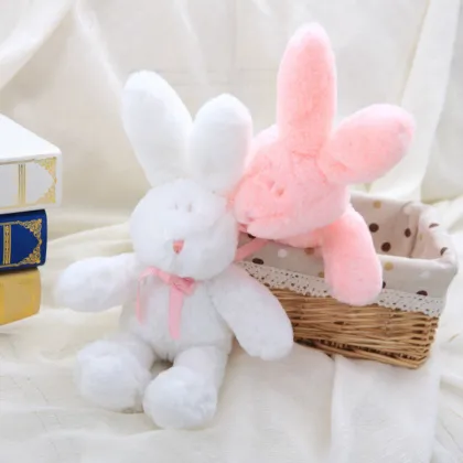 Easter Long Lg Bunny Rabbit Plush Toy Pink Bunny Stuffed Animal
