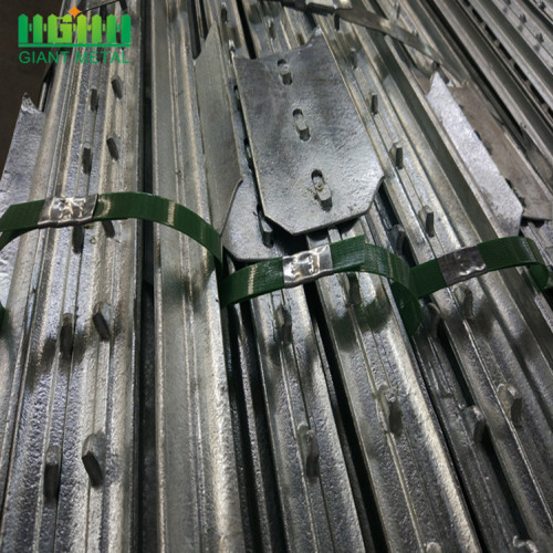 Digunakan 8 &#39;Hot Dipped Galvanized T Shape Post