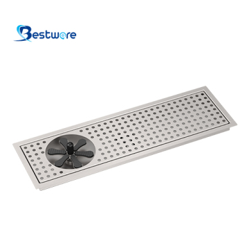 Glass Rinser with Long Body Drain Tray