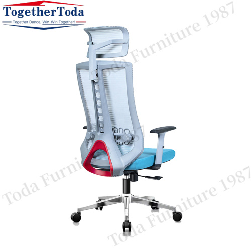 Swivel office chair with 6D armrest