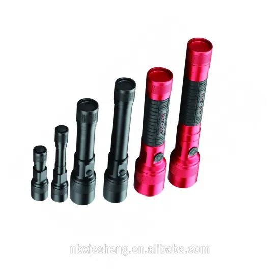 Tactical switch rubber coated barrel LED flashlight