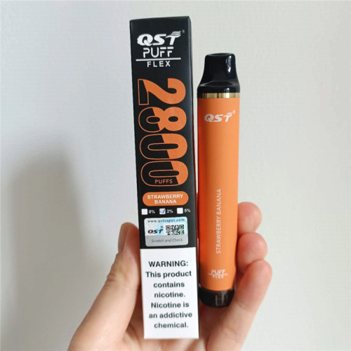 Neuer Puff Flex 2800 Puffs Einweg -Vape Vape Stift