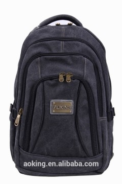 AOKING Canvas laptop 14 inch backpack bag