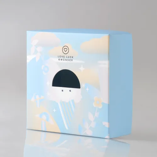 Simple Fold Card Boxes For baby Wear Packaging