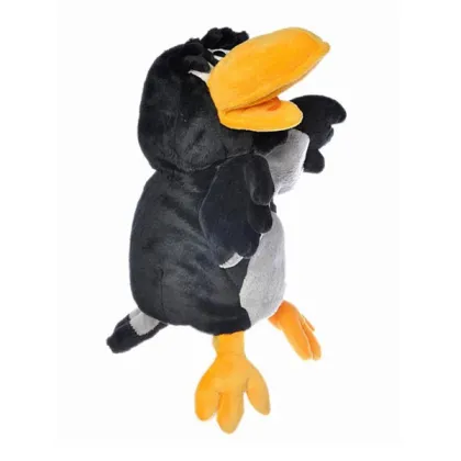 Factory price oe plush crow toy,stuffed crow