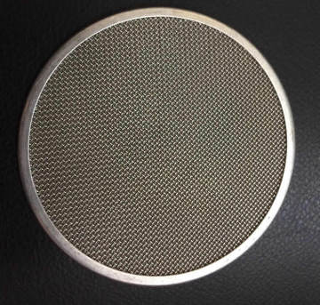 Round shape filter disc