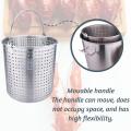 100Quart Stainless Steel Stock Pot with Basket