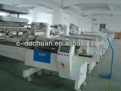 Horizontal Servo Quick-frozen food Wrapping Machine