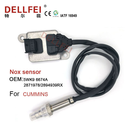 China CUMMINS Parts Nitrogen Oxygen Sensor 5WK9 6674A 2871978 Factory