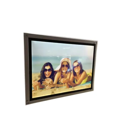 Customized Outdoor Waterproof Crystal Slim Light Box for Studio