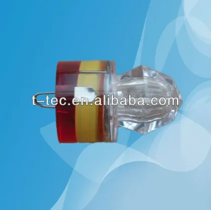 Red color Deep sea Diamond Flash fish attraction lamp
