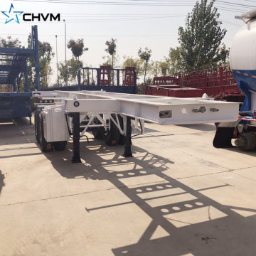 CHVM 2Axles 20Ft Skeleton Container Trailer