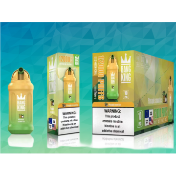 Berkualiti tinggi vape bang king baik 12000puffs sweden