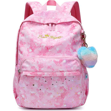 Premium Factory Custom Durable Waterproof School Bag for Girls with Logo