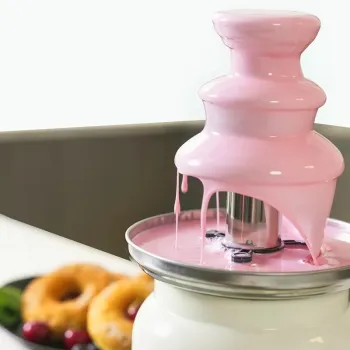 2024 New Model Small Household Chocolate Fountain for Family