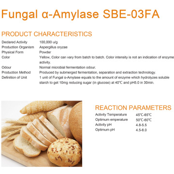 Baking Fungal alpha Amylase