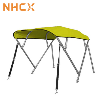تجهيزات NHCX Nylon Top Boat Top Cover Aluminium Square Tube Bimini Top